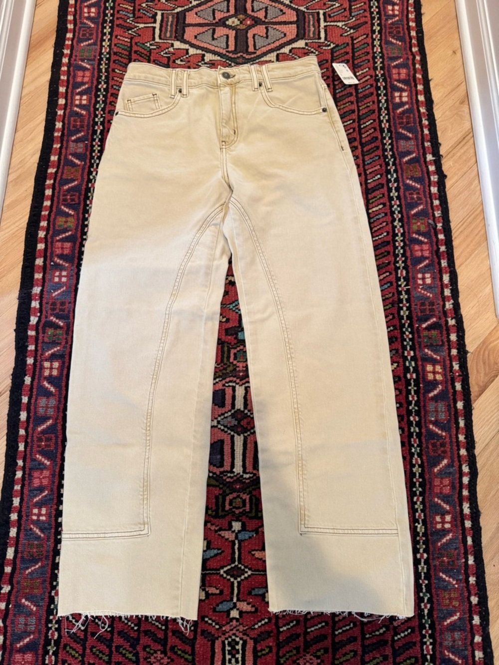 Free People “Risk Taker” Mid Rise pants.
